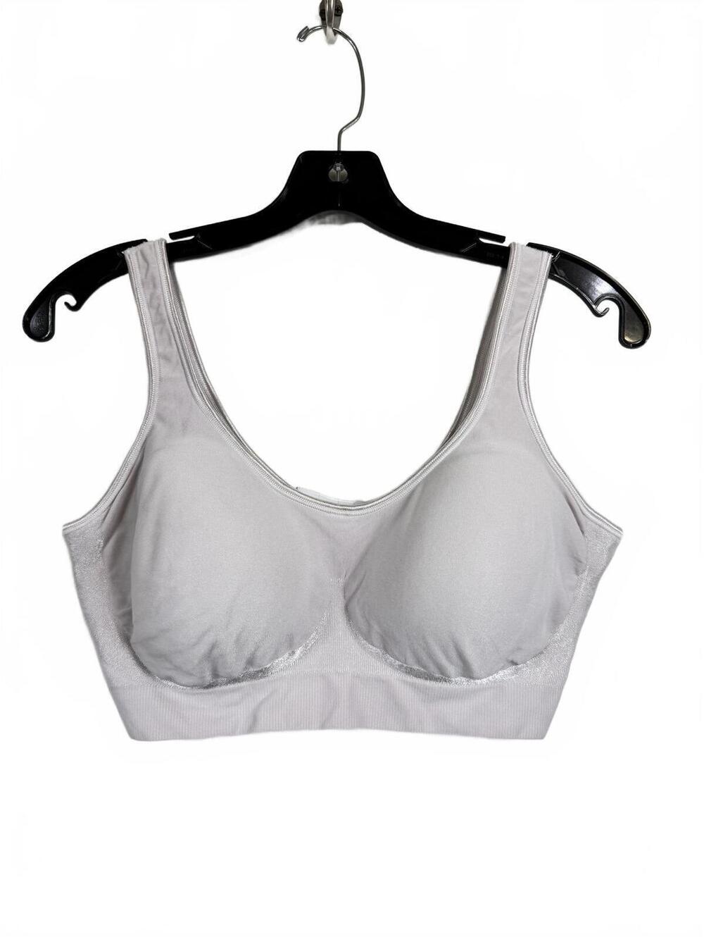 Bali White Wireless Bra Women's Size XL